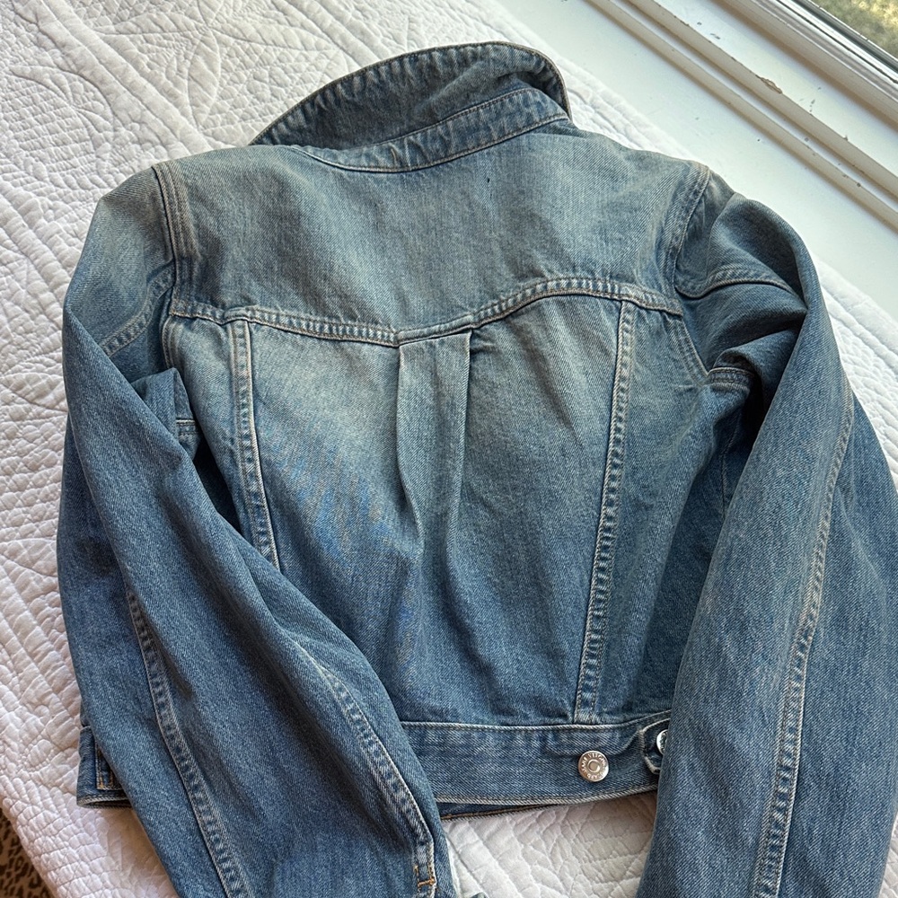 Veronica Beard Light Blue Denim Jacket - image 3